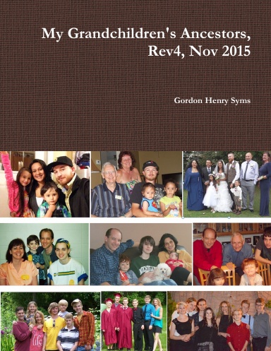 My Grandchildren's Ancestors, Rev4, Nov 2015