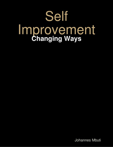 Selfimprovement - Changingways