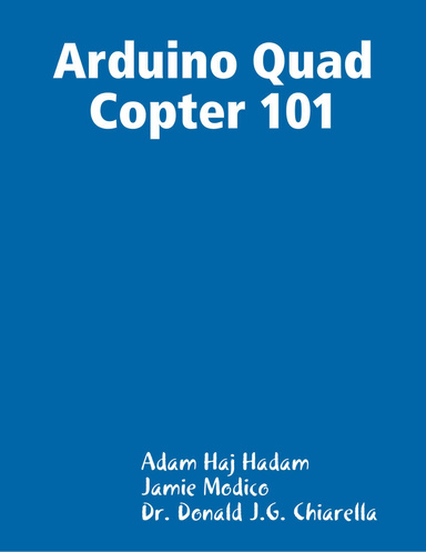 Arduino Quad Copter 101