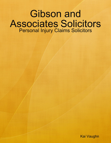 Gibson and Associates Solicitors: Personal Injury Claims Solicitors