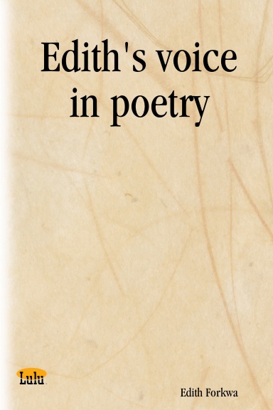 Edith's voice in poetry