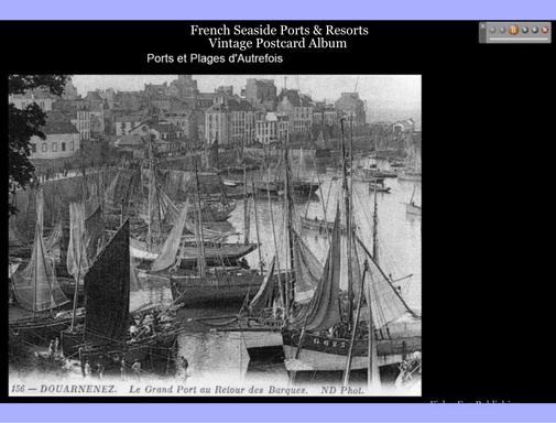 French Seaside Ports & Resorts - Vintage Postcard Album