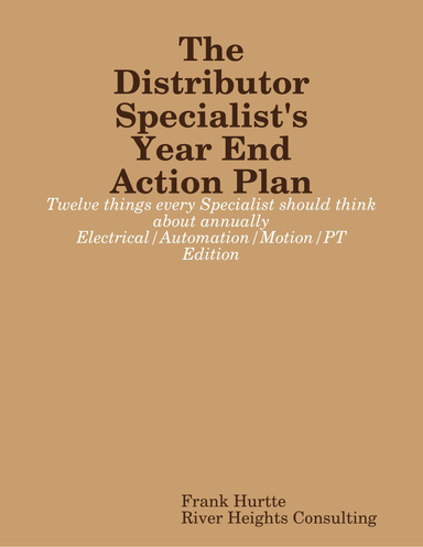 Distributor Specialists Year End Checklist