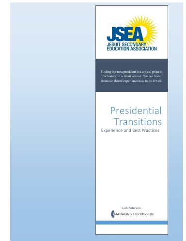 JSEA Presidential Transitions: Experience and Best Practices