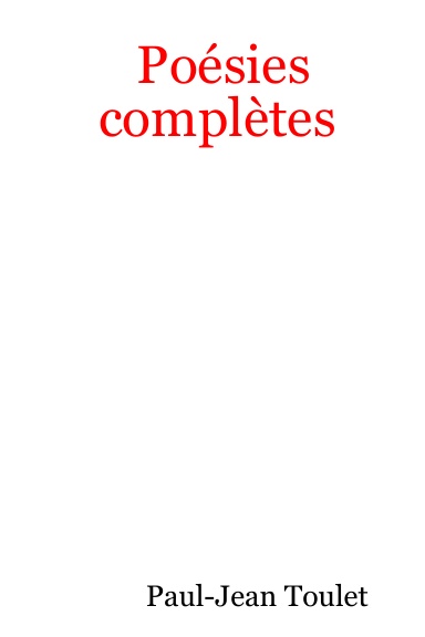 Poésies complètes