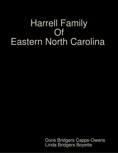 Harrell Family Of Eastern North Carolina