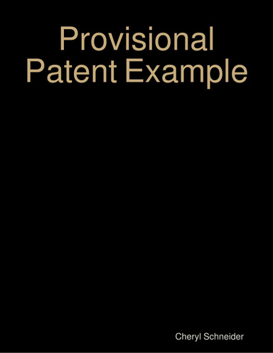 Provisional Patent Example