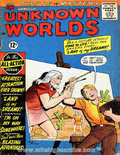 Unknown Worlds Number 13 Horror Comic Book