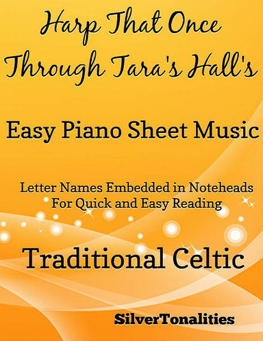 Harp That Once Through Tara's Halls Easy Piano Sheet Music Pdf