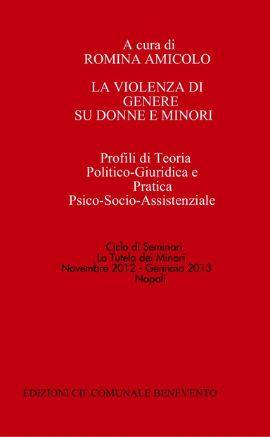 La violenza di genere su donne e minori