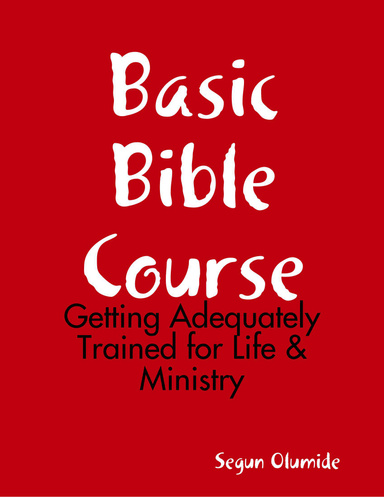 Basic Bible Course