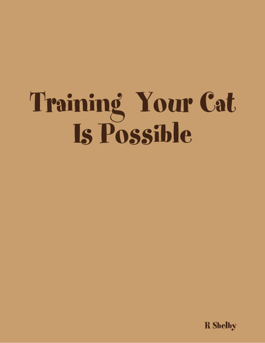 Training  Your Cat Is Possible