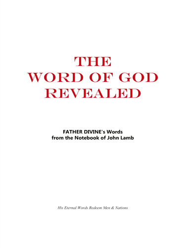 Word of God Revealed (pdf)