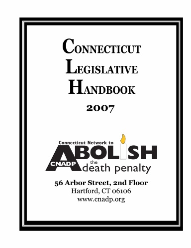 Connecticut Legislative Handbook