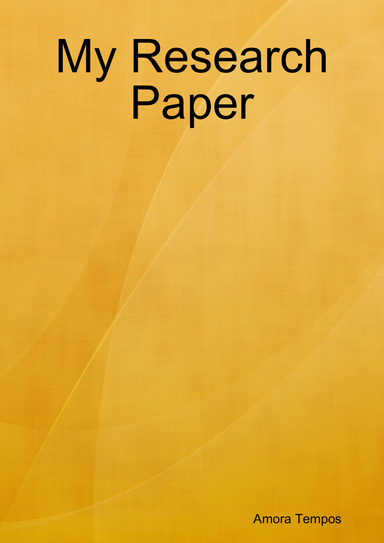 My Research Paper