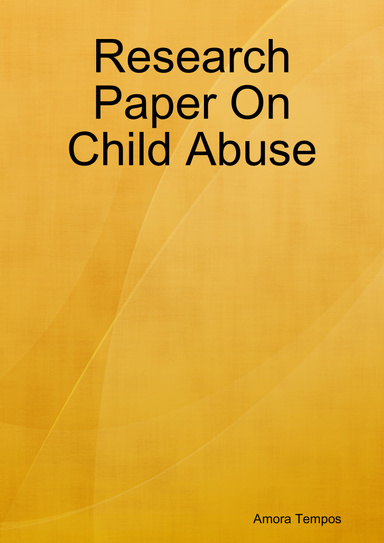Research Paper On Child Abuse