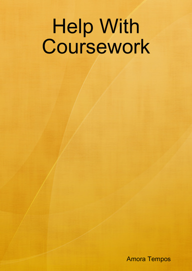 Help With Coursework