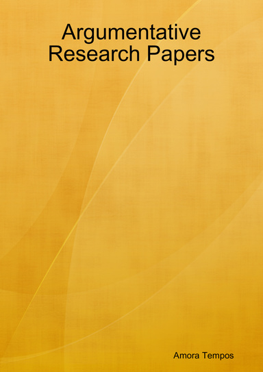 Argumentative Research Papers