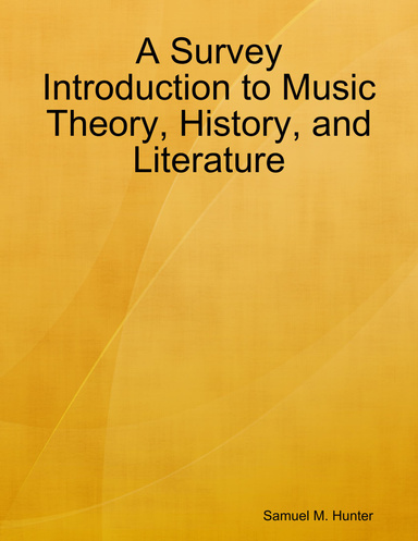 dissertation on music theory