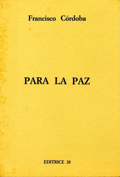 Para la paz