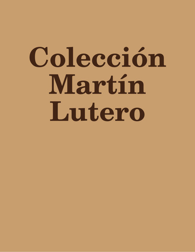Colección Martín Lutero