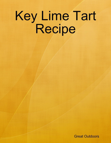 Key Lime Tart Recipe