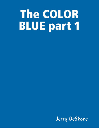 The COLOR BLUE