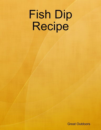 Fish Dip Recipe