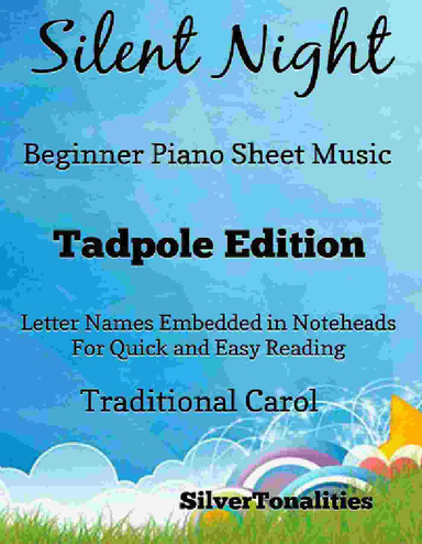 Silent Night Beginner Tots Piano Sheet Music Pdf