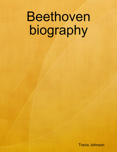 Beethoven biography