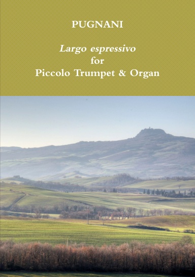 Largo espressivo for Piccolo Trumpet & Organ. Sheet Music.