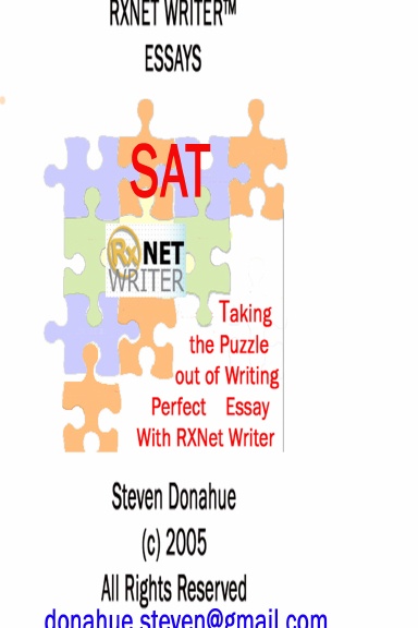 RXNET WRITER™ ESSAYS: SAT