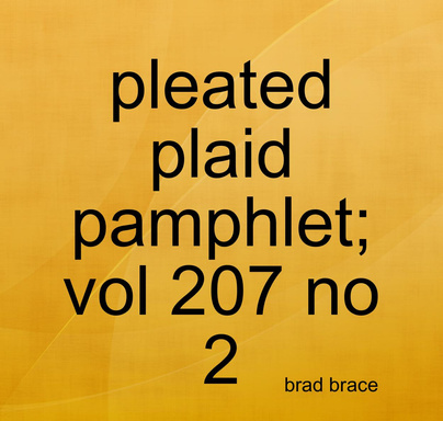 pleated plaid pamphlet; vol 207 no 2