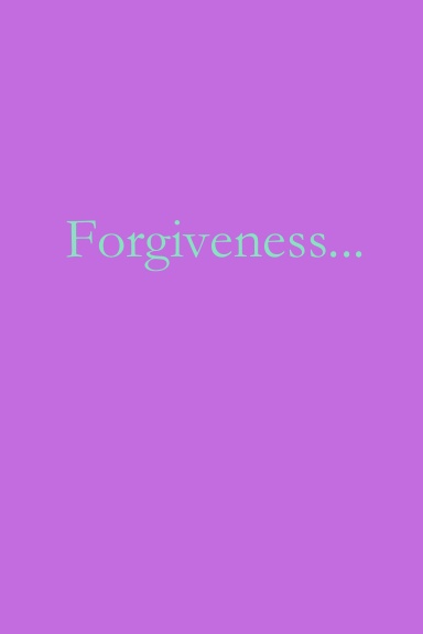 My Forgiveness Journal