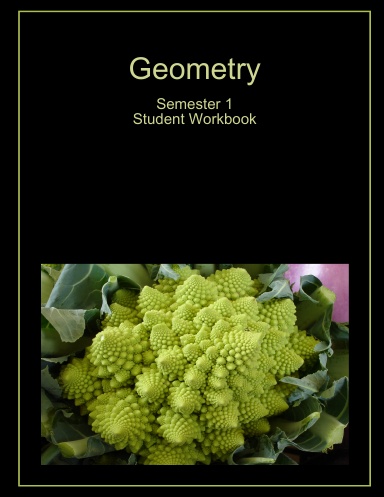 Geometry Semester 1 Student Workbook