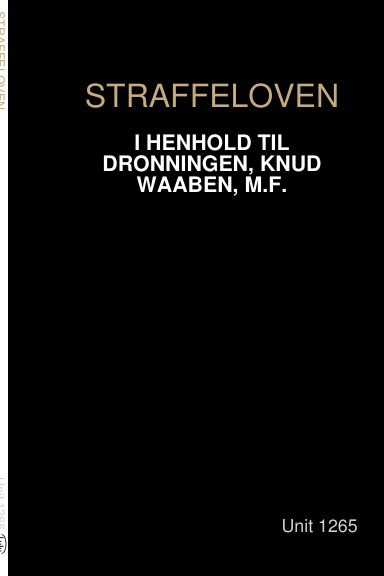 STRAFFELOVEN