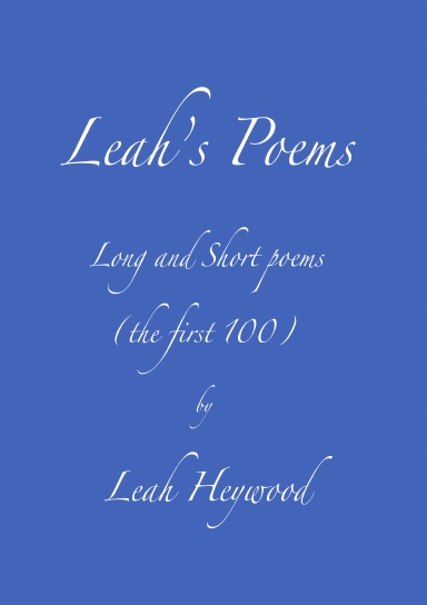 Leah's poems