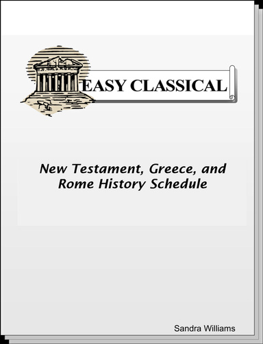 NT Greece and Rome History Schedule