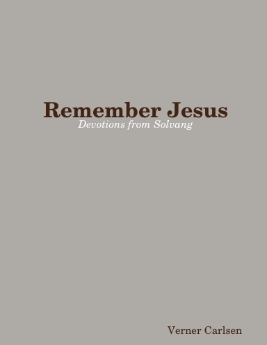 Devotions from Solvang