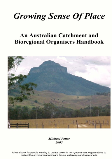 Growing Sense of Place an Australian Catchment Organisers Handbook