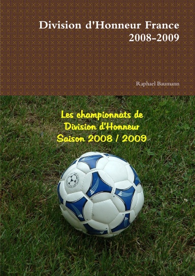 Division d'Honneur France 2008-2009