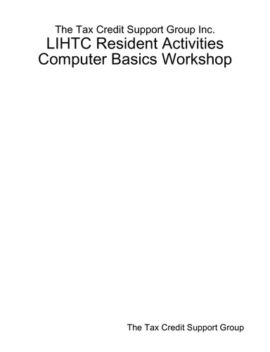 Computer Basics Workshop