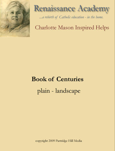 Book of Centuries - Plain Landscape