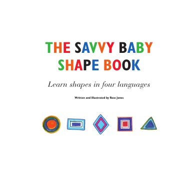 The Savvy Baby Shape Book