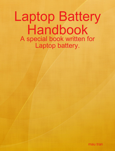 Laptop Battery Handbook