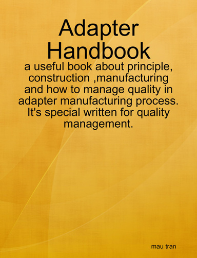 Adapter Handbook