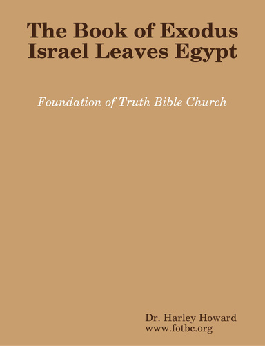 The Book of Exodus - Israel Leaves Egypt