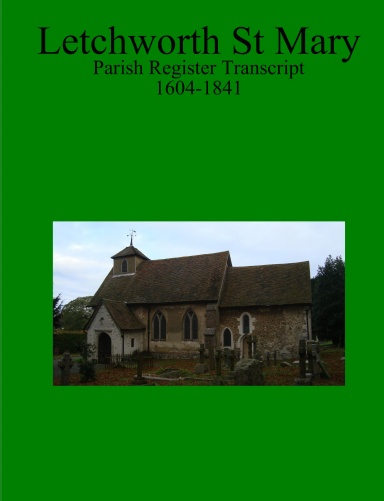 Letchworth St Mary Parish Register Transcript