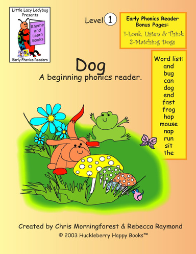 Phonics Level 1 - Dog