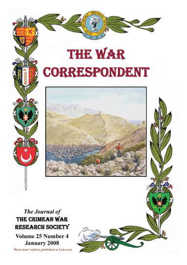 The War Correspondent Vol 25 No.4 January 2008